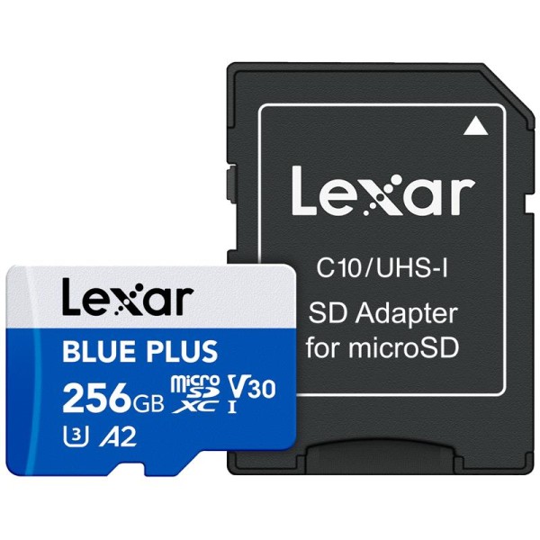 MEMORY MICRO SDXC 256GB UHS-I/W/A LMSBLPL256G-BNANG ...