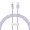 Baseus Gem USB to IP 2.4A fast charging cable 1 m Purple