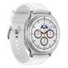 Samsung Galaxy Watch 8 Classic 3.3 cm (1.3") AMOLED 46 mm Digital 438 x 438 pixels Touchscreen Silver Wi-Fi GPS (satellite)