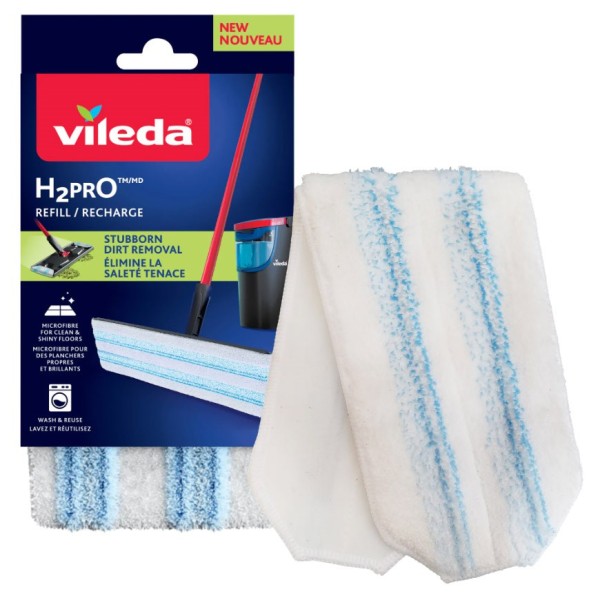 Refill for Vileda H2prO flat mop