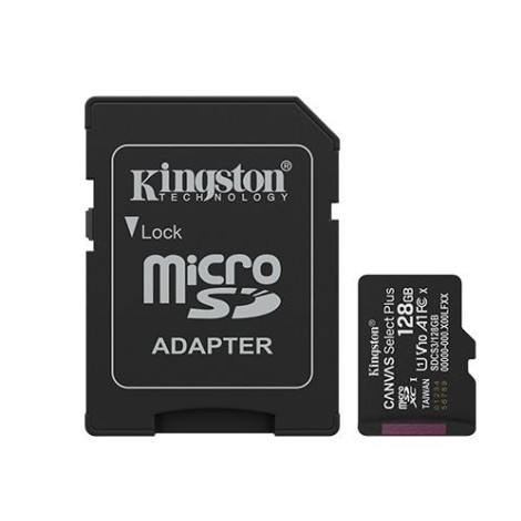 MEMORY MICRO SDXC 128GB UHS-I/W/ADAPTER SDCS3/128GB KINGSTON