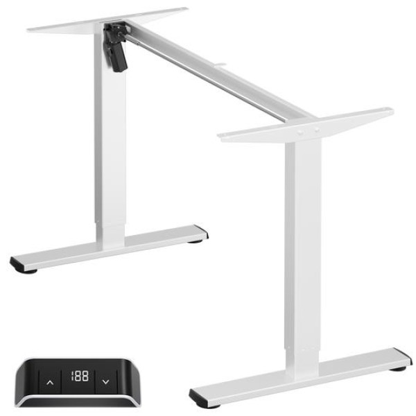 DESK FRAME MOTORISED/WHITE WDF221E-W ONKRON