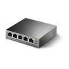 Switch|TP-LINK|Desktop/pedestal|5x10Base-T / 100Base-TX|PoE ports 4|TL-SF1005P