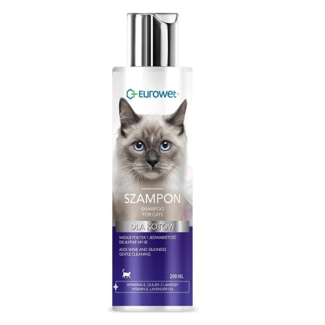 EUROWET Cat - shampoo for cats - 200ml