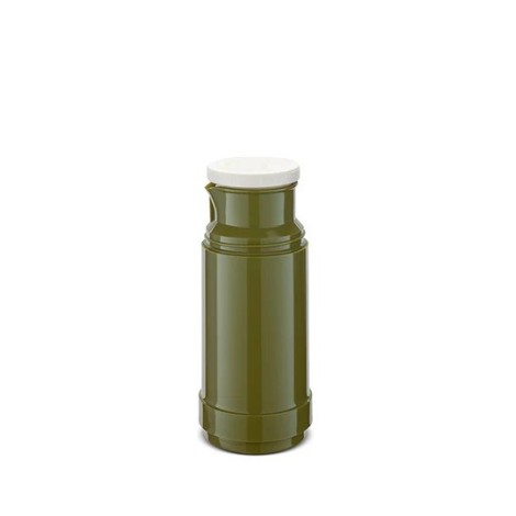 ROTPUNKT Glass thermos, capacity 0.250 l, olive (green)