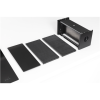 Novy | One Pro 1811 | Induction hob with built-in hood | 78 cm | Number of burners/cooking zones 4 | Black | Touch