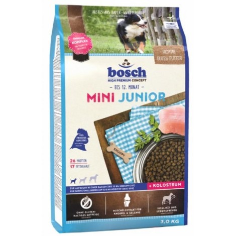 BOSCH Mini Junior - dry dog food - 3 kg