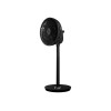 Duux | Smart Fan | Whisper Flex Smart Black with Battery Pack | Stand Fan | Black | Diameter 34 cm | Number of speeds 26 | Oscillation | 2-22 W | Yes | Timer