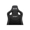 Next Level Racing | SIMAERO Mesh Fabric | Reclining Seat | ERS4 Elite Fabric & SimAero Mesh Edition | Black