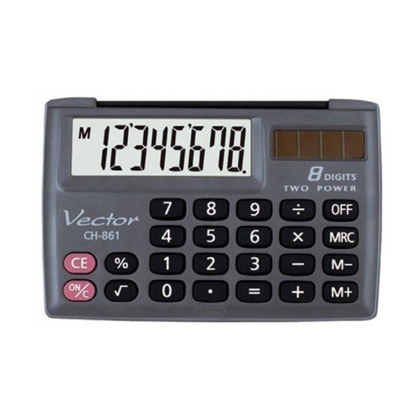 Vector KAV CH-861 pocket calculator, 8 ...