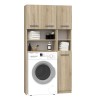 Topeshop ZESTAW MARPOL SON bathroom storage cabinet Oak