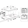 Whirlpool TGML 660 NB Built-in 58 cm Gas 4 zone(s)
