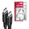 AXAGON Data and charging cable, 2 m | BUCM-CM20AB | USB Type C to USB Type C