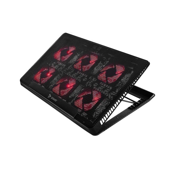 Laptop cooling pad, 6 backlit fans, ...
