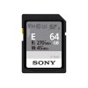 Sony | UHS-II Memory Card | SF-E SDXC Class10 | 64 GB | SDXC Memory Card | Flash memory class U3, V30