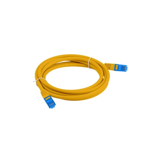 LANBERG PATCHCORD S/FTP CAT.6A 3M ORANGE ...