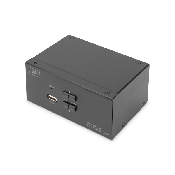 Digitus KVM Switch, 2-Port, Dual Display, ...