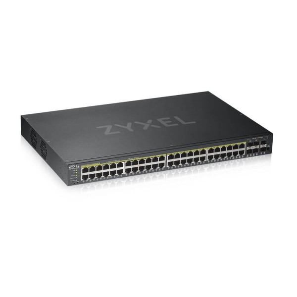 Zyxel GS1920-48HPV2 Managed Gigabit Ethernet (10/100/1000) ...