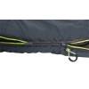 Outwell Campion Lux Double Left-Zipper Sleeping Bag for Couples, Grey | Outwell