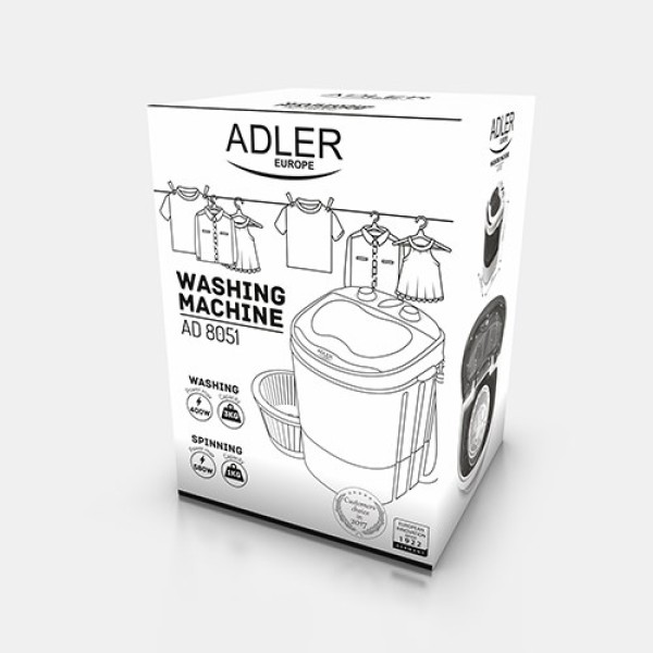 Adler AD 8051 washing machine Top-load ...