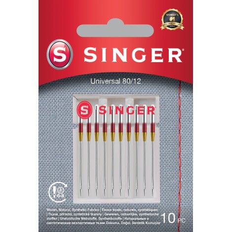 Singer | Universal Needle for Woven Fabrics 80/12 10PK