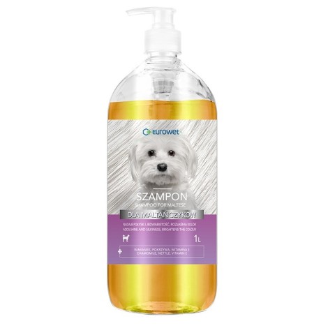 EUROWET Maltese - shampoo for dogs - 1l