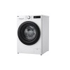 LG | Washing machine with dryer | F4DR509SBW | Energy efficiency class A | Front loading | Washing capacity 	9 kg | 1400 RPM | Depth 55 cm | Width 60 cm | Display | Rotary knob + LED | Drying system | Drying capacity 6 kg | Steam function | Direct drive |