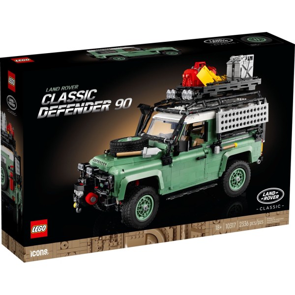 LEGO ICONS 10317 LAND ROVER CLASSIC ...