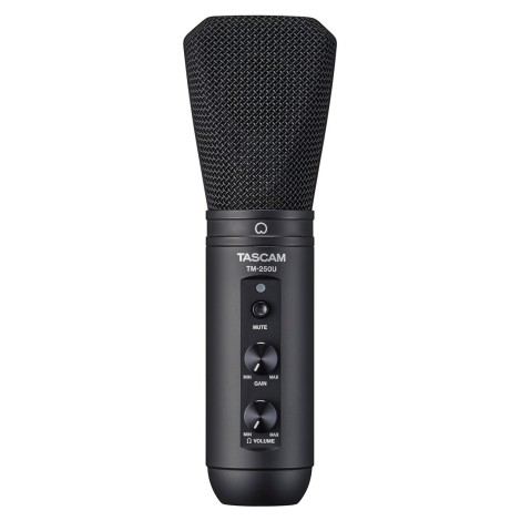 Tascam TM-250U microphone Black Conference microphone