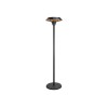 TunaBone | Electric Standing Infrared Patio Heater | TB2068S-01 | Patio heater | 2000 W | Number of power levels 3 | Suitable for rooms up to 20 m² | Black | IP45