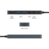 Hyper HyperDrive Flex 5 Port USB-C Hub, Black | Hyper