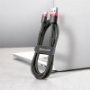 Baseus Cafule USB cable 2 m USB A USB C Black, Red