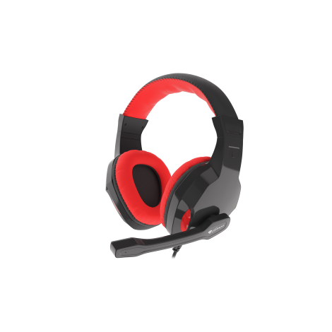 GENESIS ARGON 110 Gaming Headset, On-Ear, Wired, Microphone, Black/Red | Genesis | ARGON 110 | Wired | On-Ear