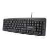 KEYBOARD STANDART USB RUS/BLACK KB-U-103-RU GEMBIRD