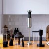 Cecotec Hand Blender | Power TitanBlack 1200 XL PerfectCream&Crush | Hand Blender | 1200 W | Number of speeds Adjustable | Turbo mode | Stainless steel/Black