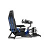 Next Level Racing Boeing Commercial Edition Flight Simulator | Blue highlights
