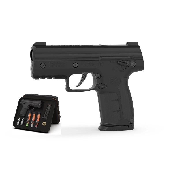 Pistol for rubber and pepper bullets ...