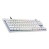 Logitech G PRO X TKL Rapid keyboard Gaming USB QWERTY US International White