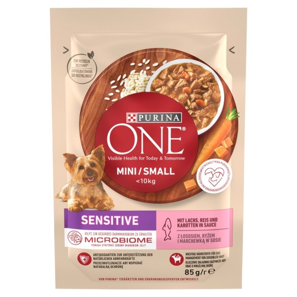 PURINA One Mini/Small Sensitive Salmon with ...