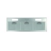 CATA | Hood | GT-PLUS 75 X /M | Canopy | Energy efficiency class C | Width 79.2 cm | 645 m³/h | Mechanical control | EcoLed | Stainless Steel