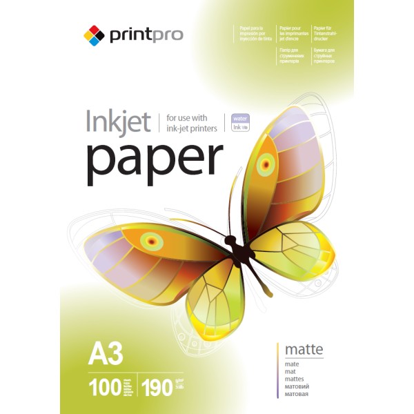 ColorWay PrintPro Matte Photo Paper, 190g/m, ...