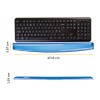 KEYBOARD ACC WRIST SUPPORT/BLUE 9113709 FELLOWES