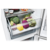 Candy Refrigerator | CNCQ2T620EW | Energy efficiency class E | Free standing | Combi | Height 205 cm | No Frost system | Fridge net capacity 289 L | Freezer net capacity 120 L | Display | 38 dB | White