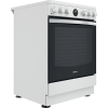 INDESIT | Cooker | IS67V8CHW/E | Hob type Vitroceramic | Oven type Electric | White | Width 60 cm | Grilling | Depth 60 cm | 69 L