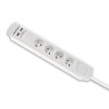 Qoltec 50282 surge protector White 4 AC outlet(s) 230 V 1.8 m