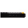 F108 Gray+Orange+Deep Gray Gasket Keyboard with Volcano RGB Switches – AULA
