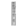 Topeshop MARBELA BIEL-POŁ bathroom storage cabinet White