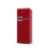 ETA | Refrigerator | ETA253490030E Storio retro | Energy efficiency class E | Free standing | Double Door | Height 148.2 cm | Fridge net capacity  170 L | Freezer net capacity 45 L | 44 dB | Red