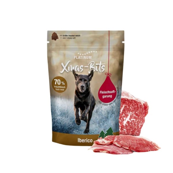 PLATINUM Xmas-Bits Iberico - dog treat ...
