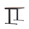 Tuckano Electric height adjustable desk ET119W-C Black/Walnut